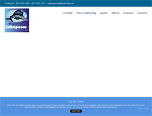 Tablet Screenshot of cabopesca.com